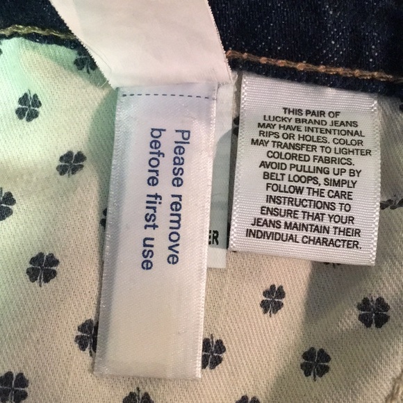 Lucky Brand Sienna Weekender Crop Size 4/27 - Picture 6 of 8